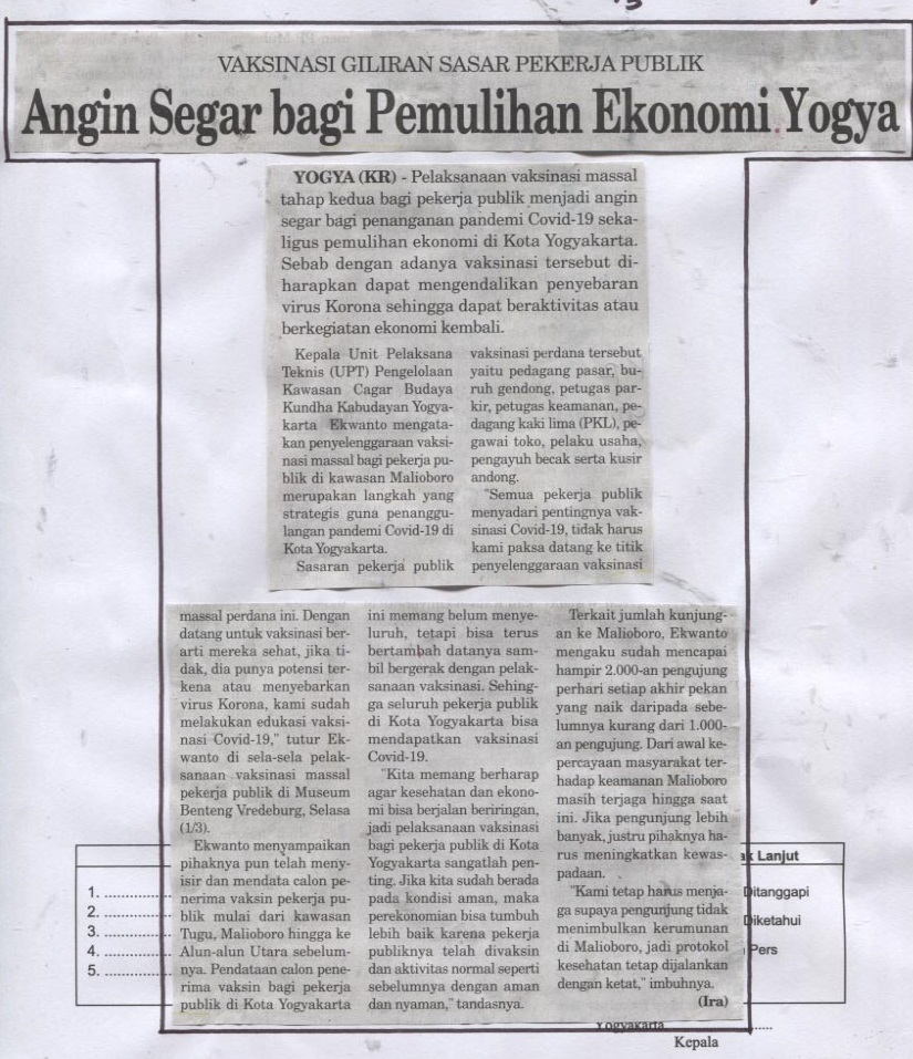 Kliping jogja terbaru