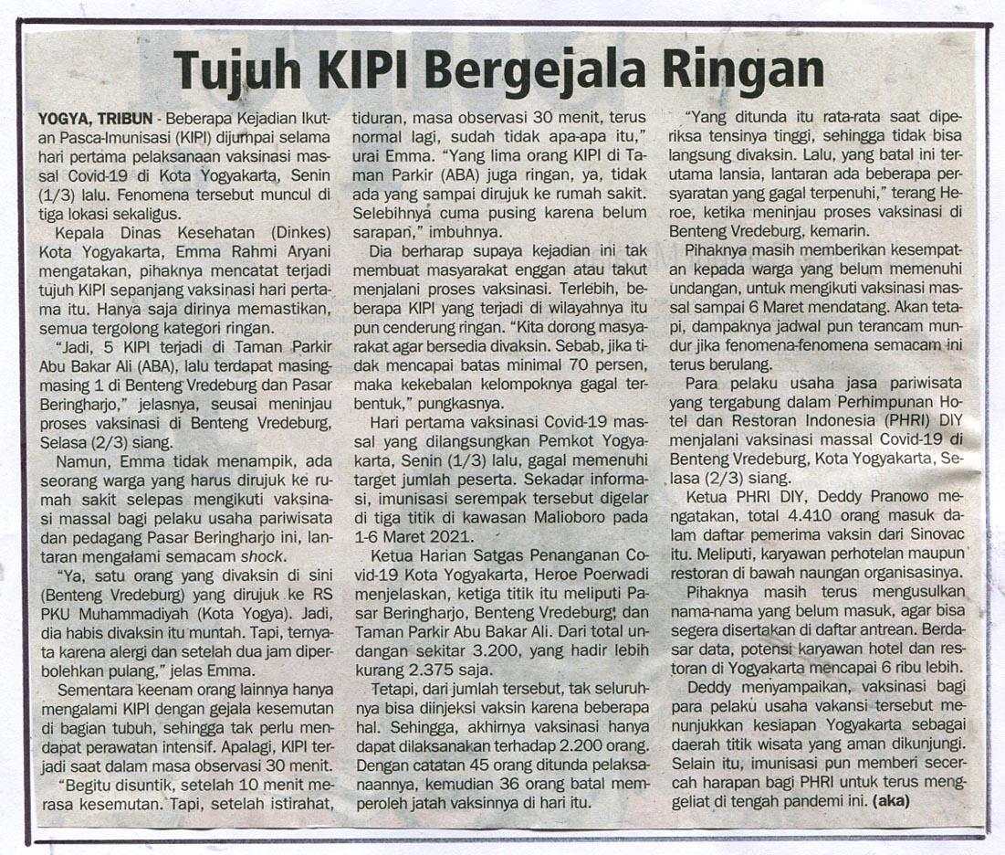 Kliping jogja terbaru