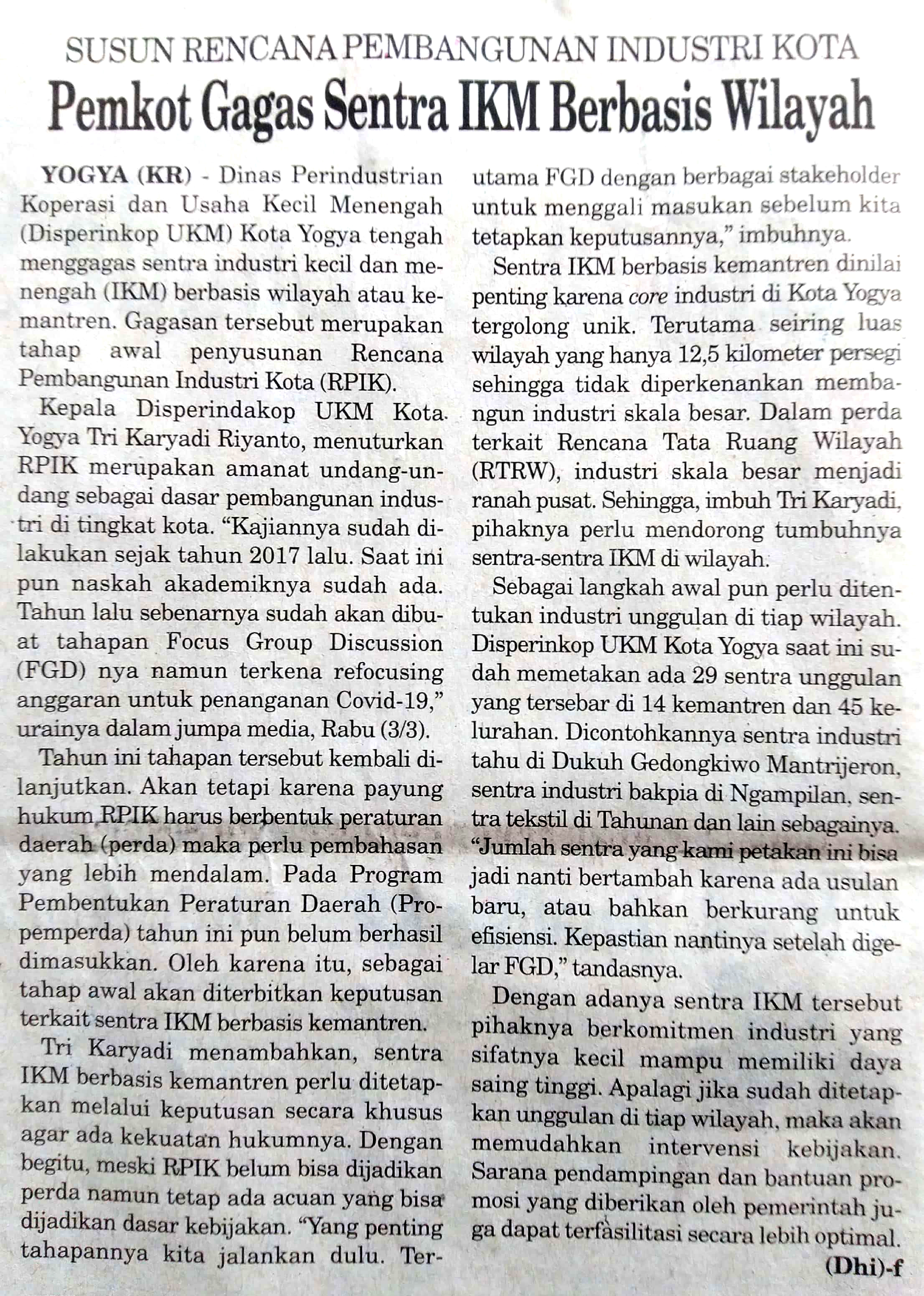 Kliping jogja terbaru