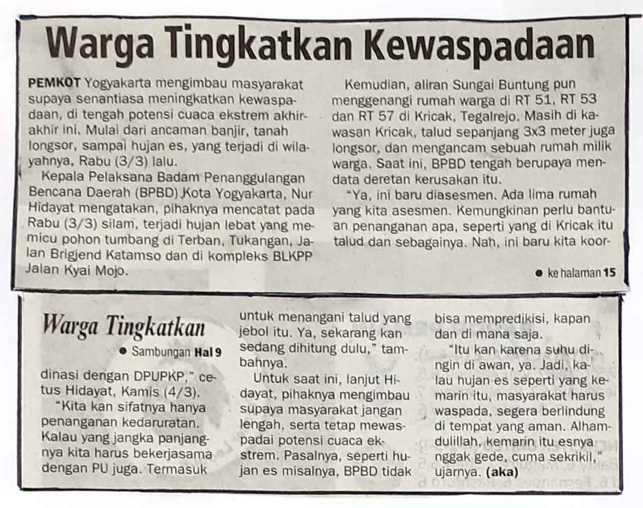 Kliping jogja terbaru