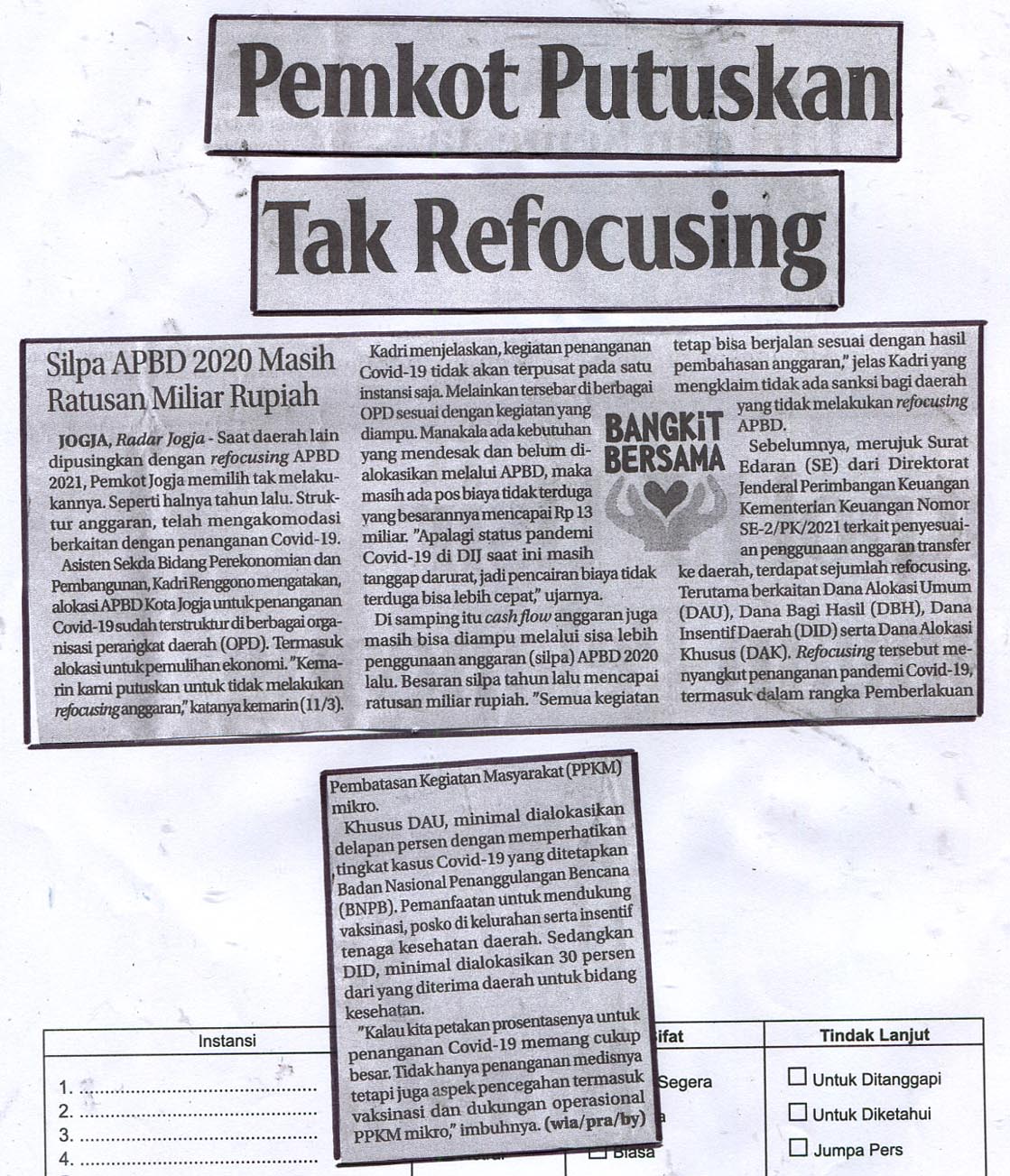 Kliping jogja terbaru