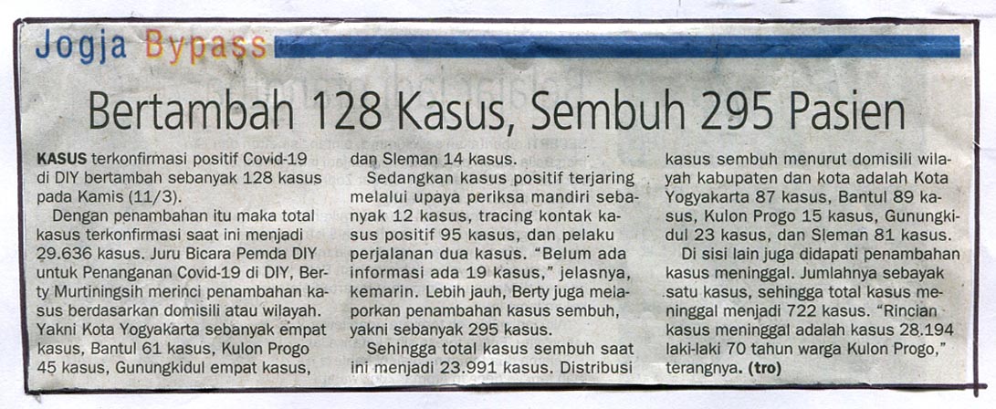 Kliping jogja terbaru