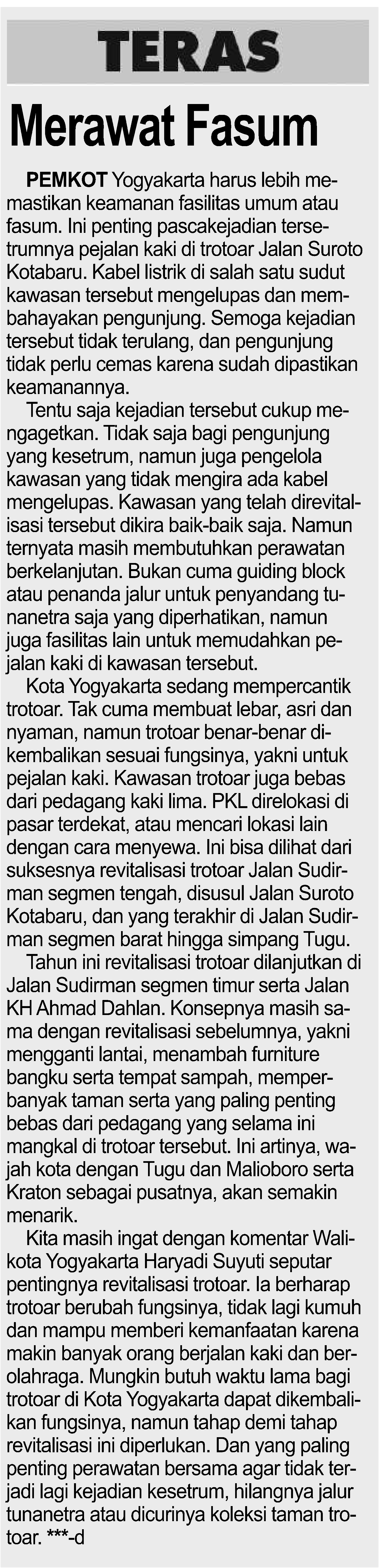 Kliping jogja terbaru