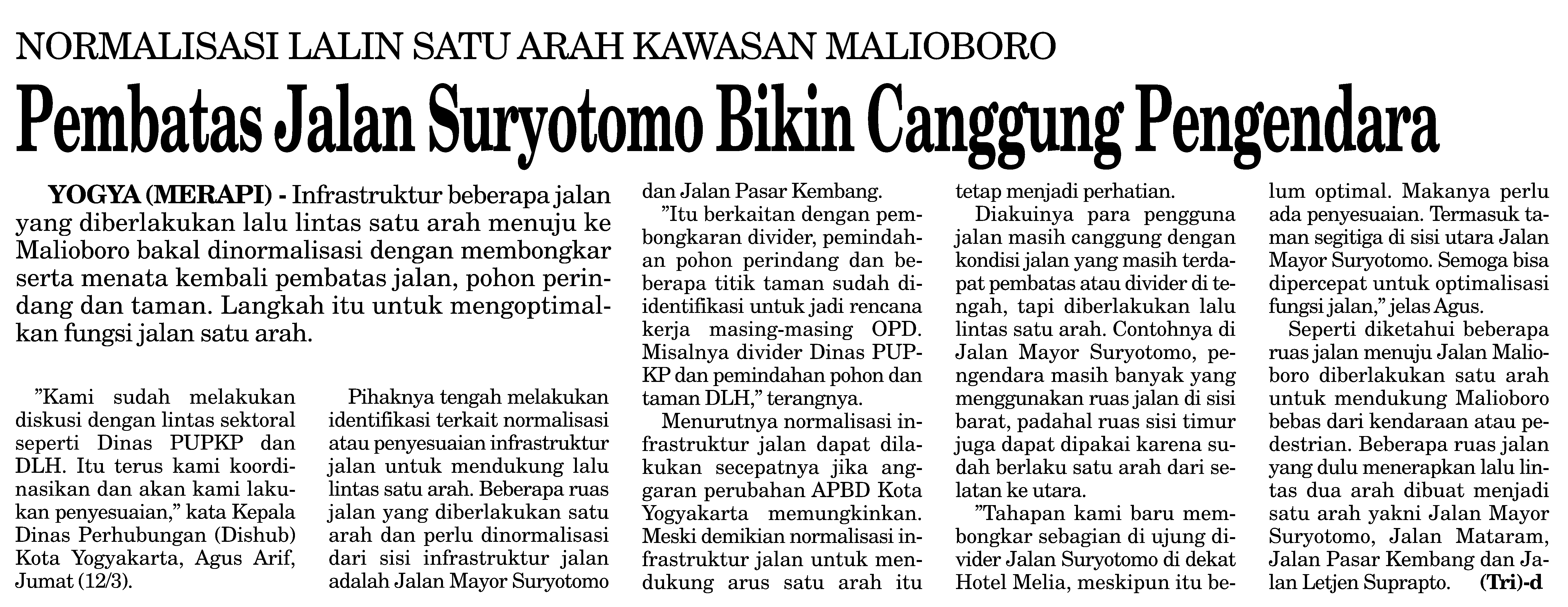 Kliping jogja terbaru