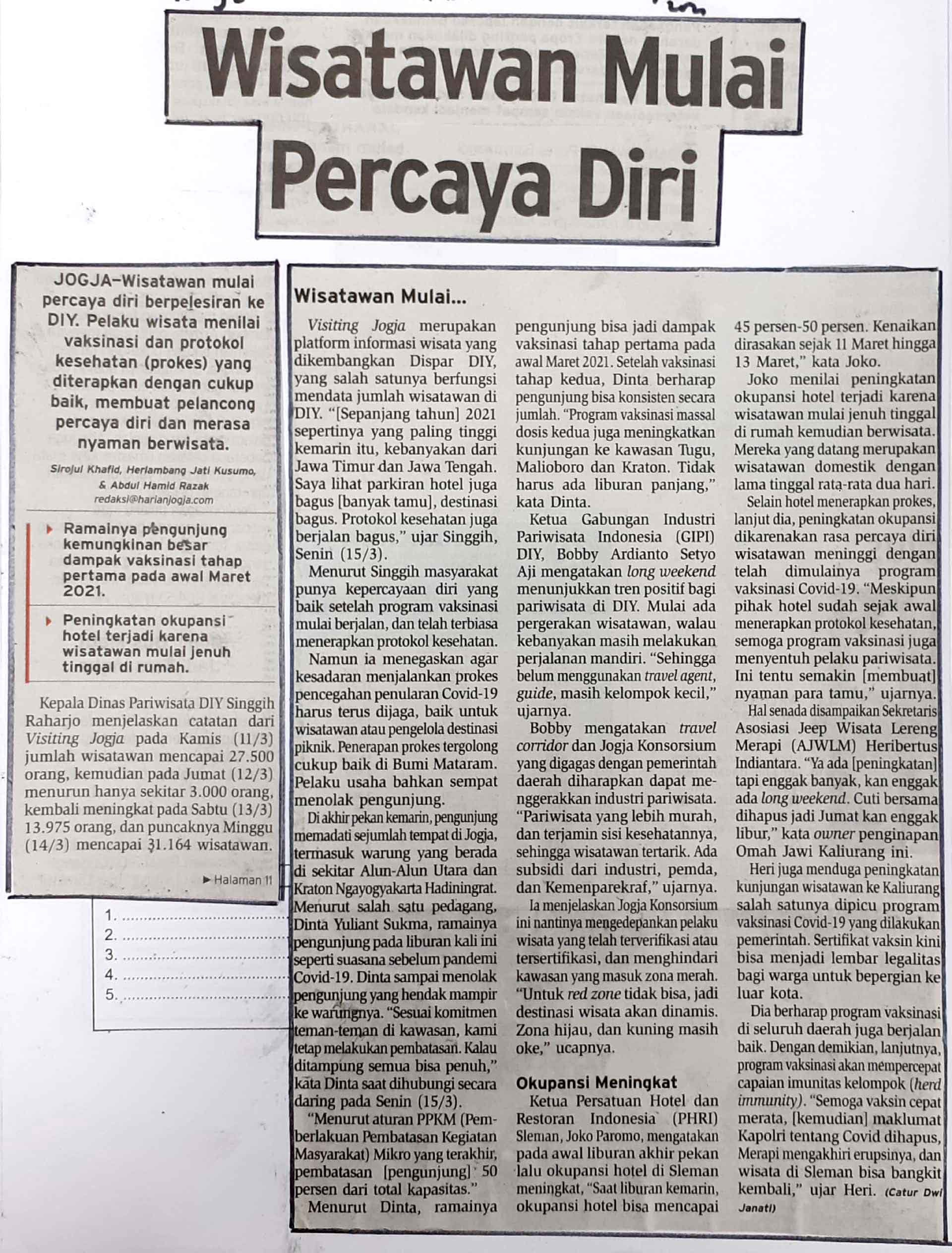 Kliping jogja terbaru