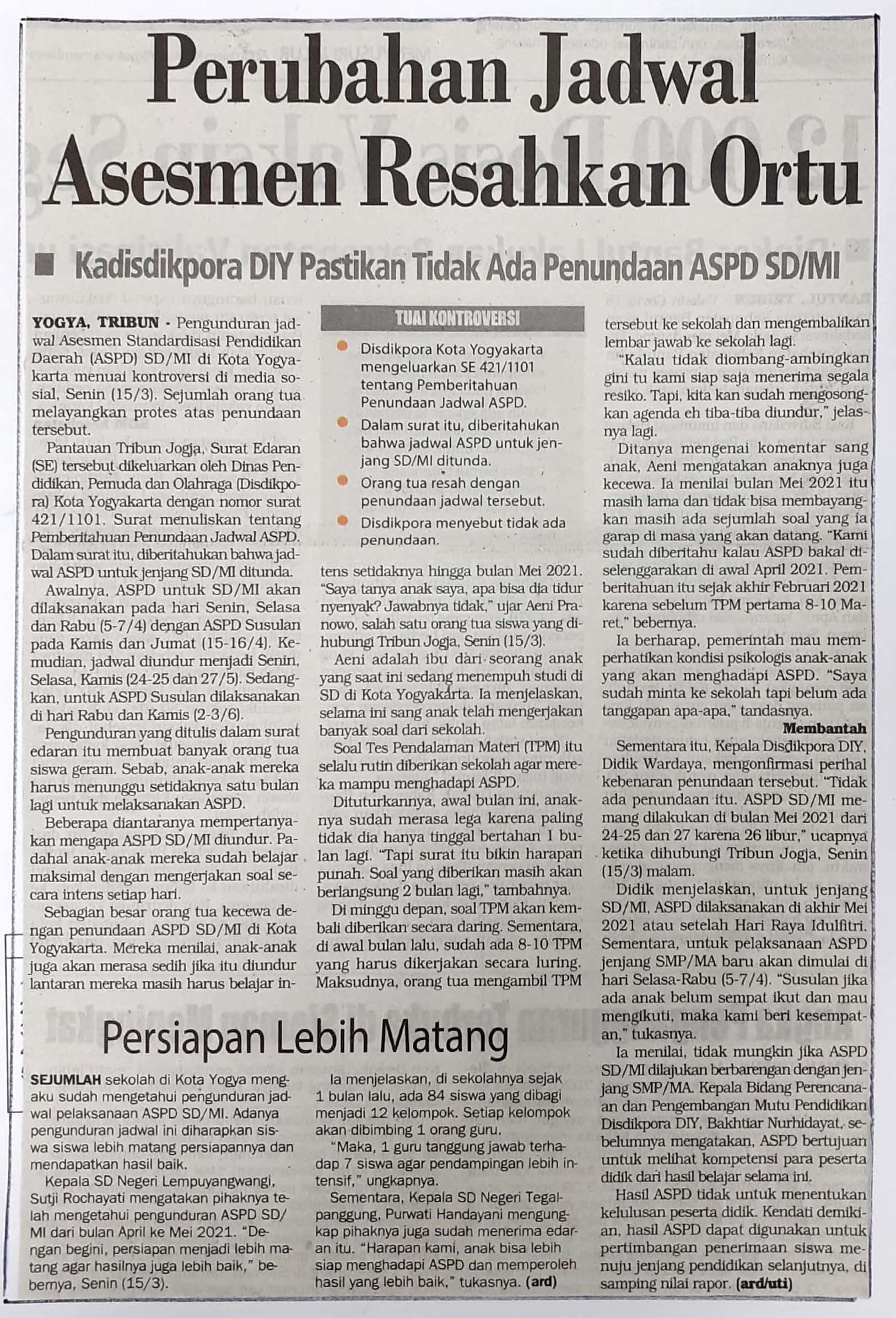 Kliping jogja terbaru
