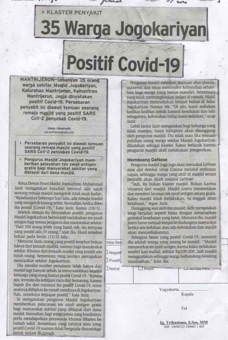 Kliping jogja terbaru