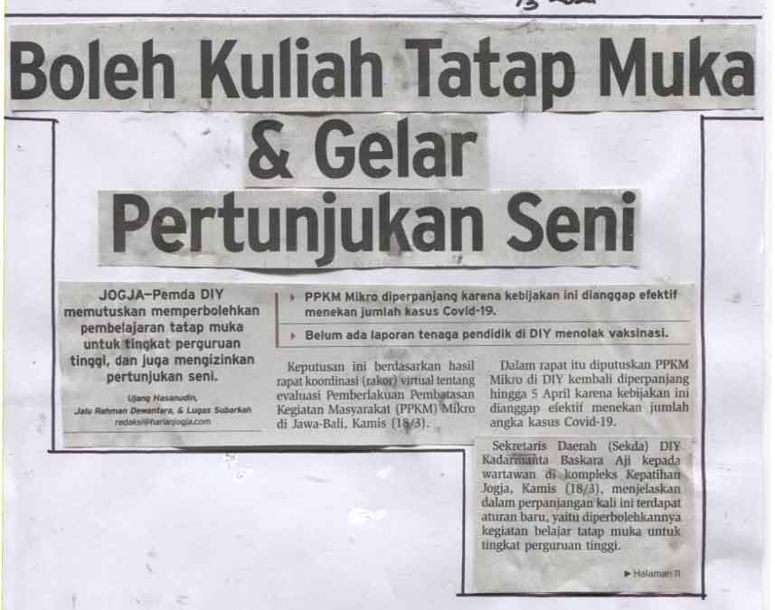Kliping jogja terbaru
