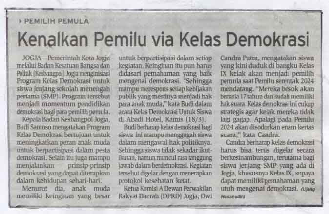 Kliping jogja terbaru