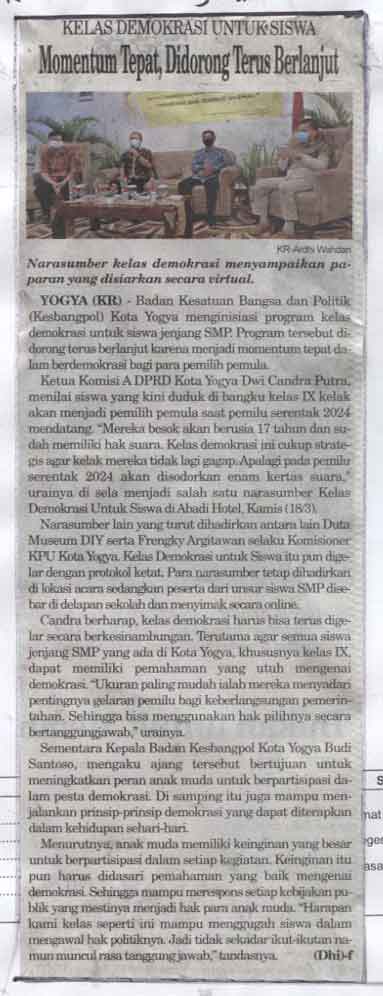 Kliping jogja terbaru