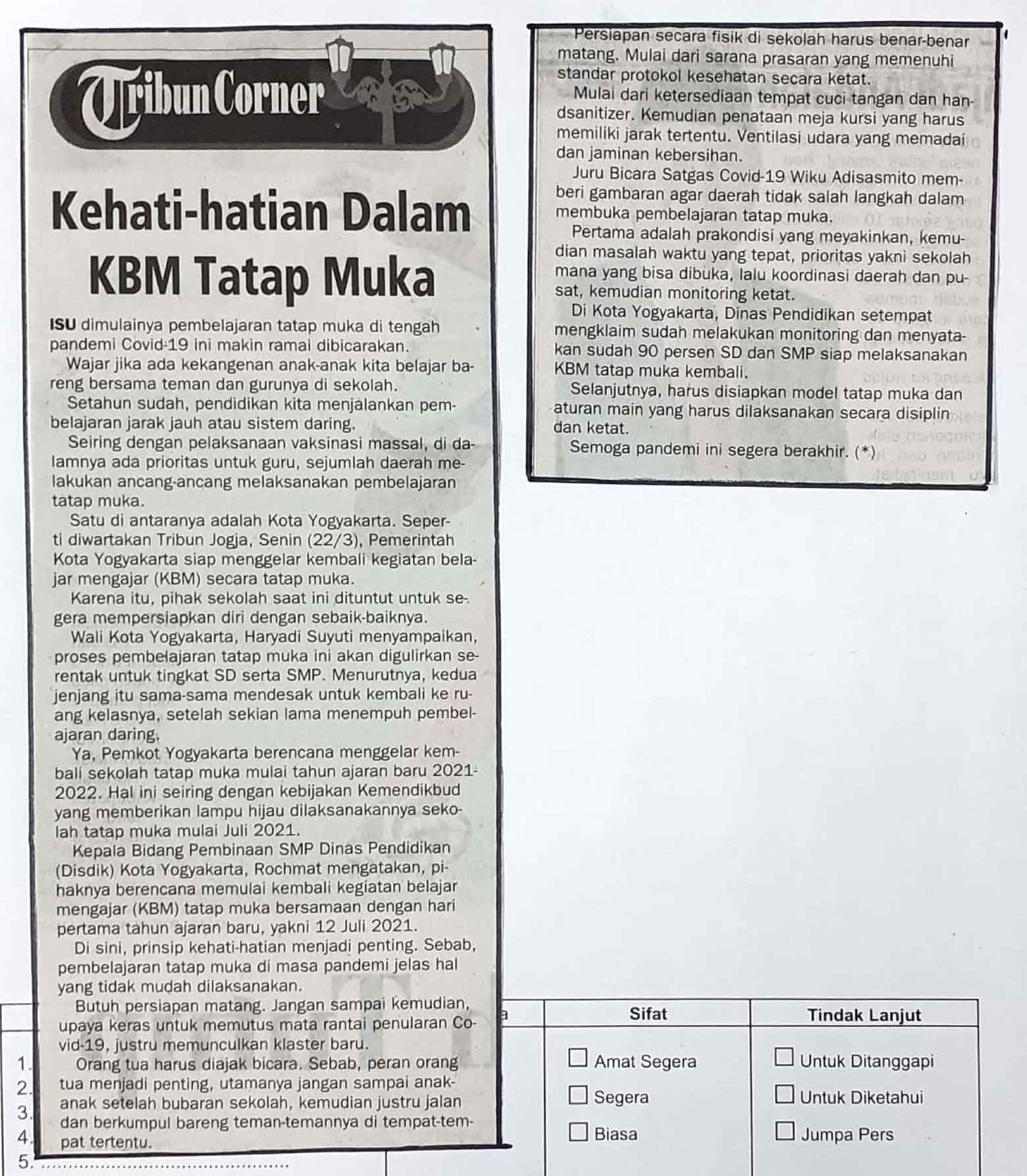 Kliping jogja terbaru