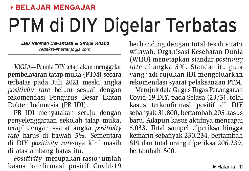 Kliping jogja terbaru