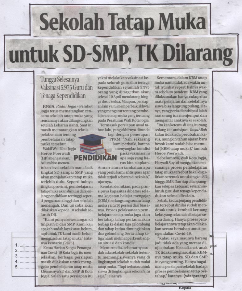 Kliping jogja terbaru