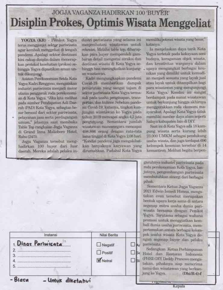 Kliping jogja terbaru