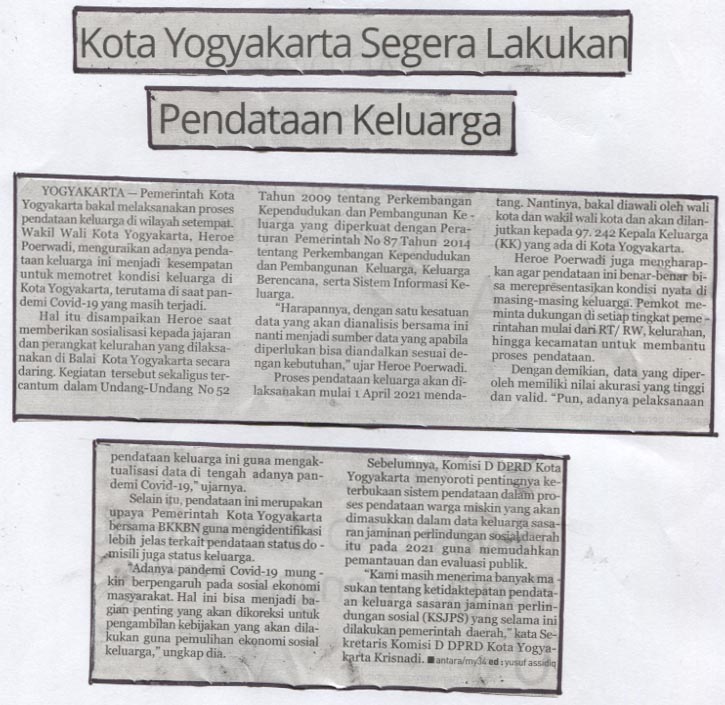 Kliping jogja terbaru