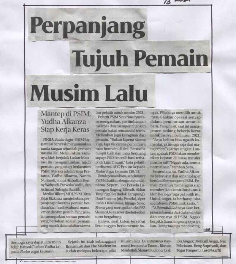 Kliping jogja terbaru