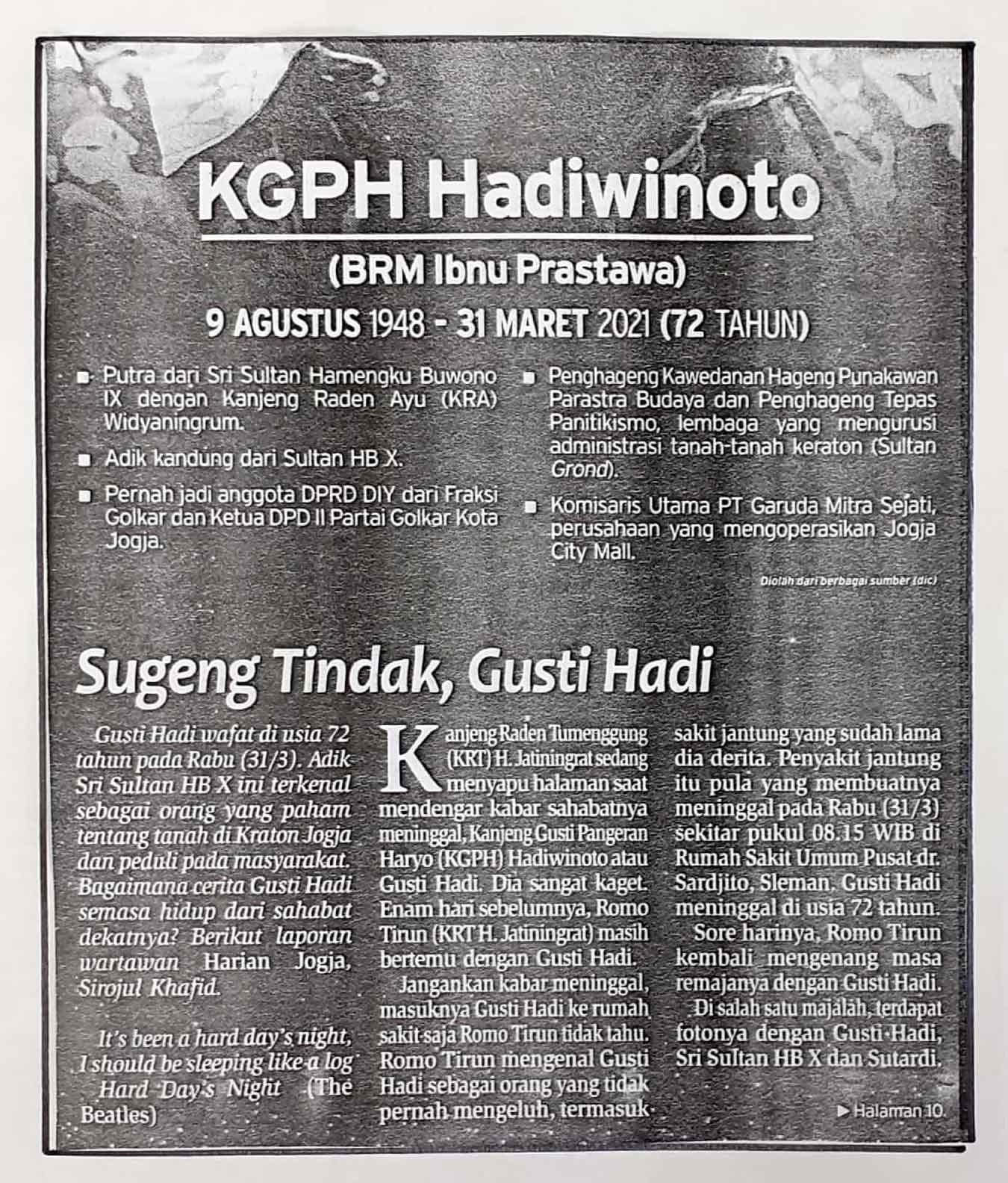 Kliping jogja terbaru
