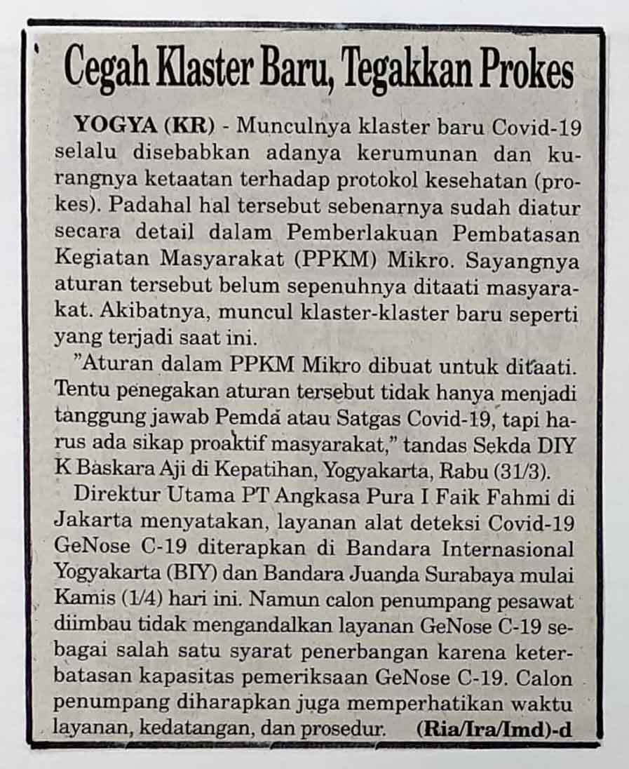 Kliping jogja terbaru