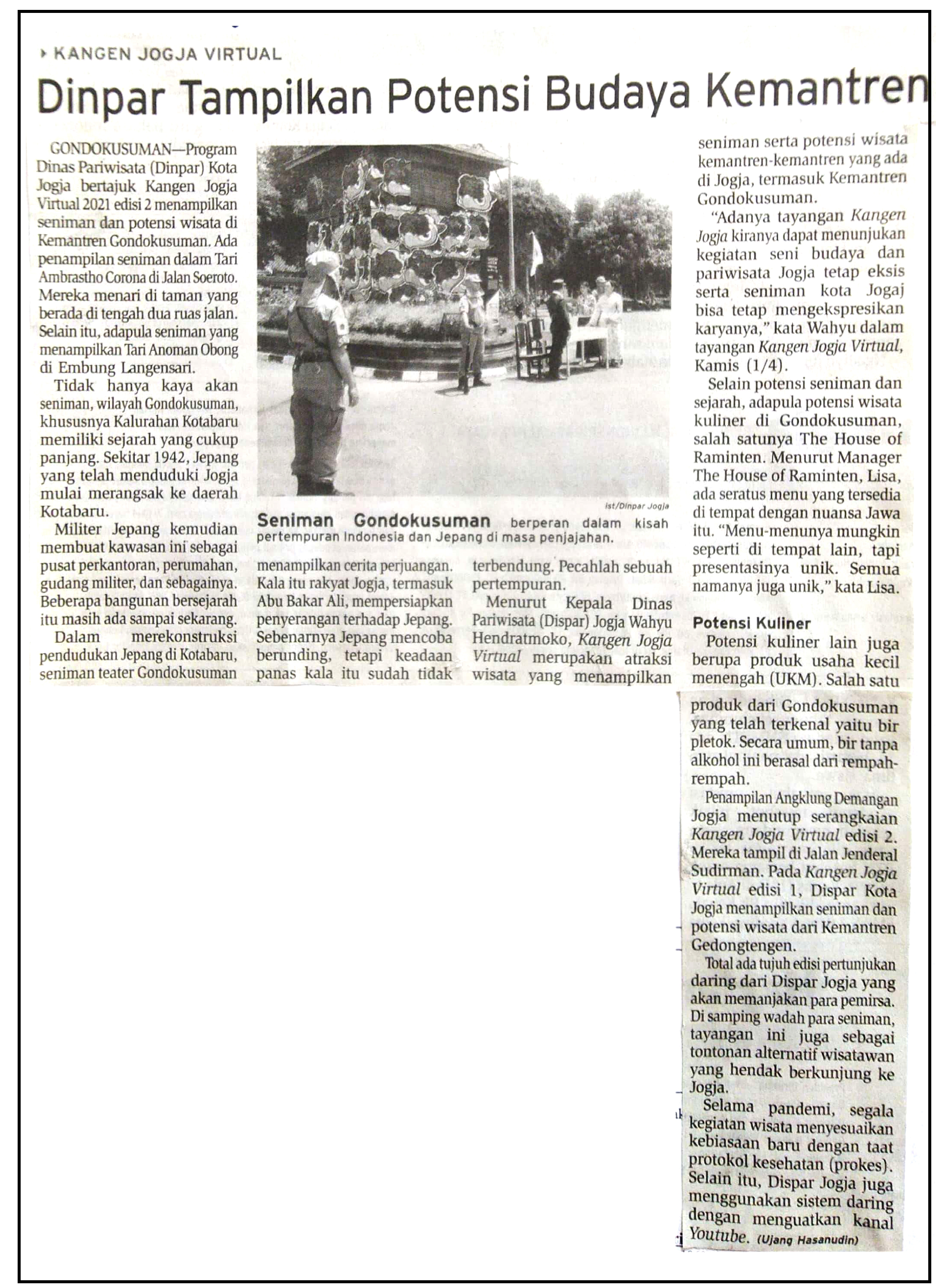 Kliping jogja terbaru