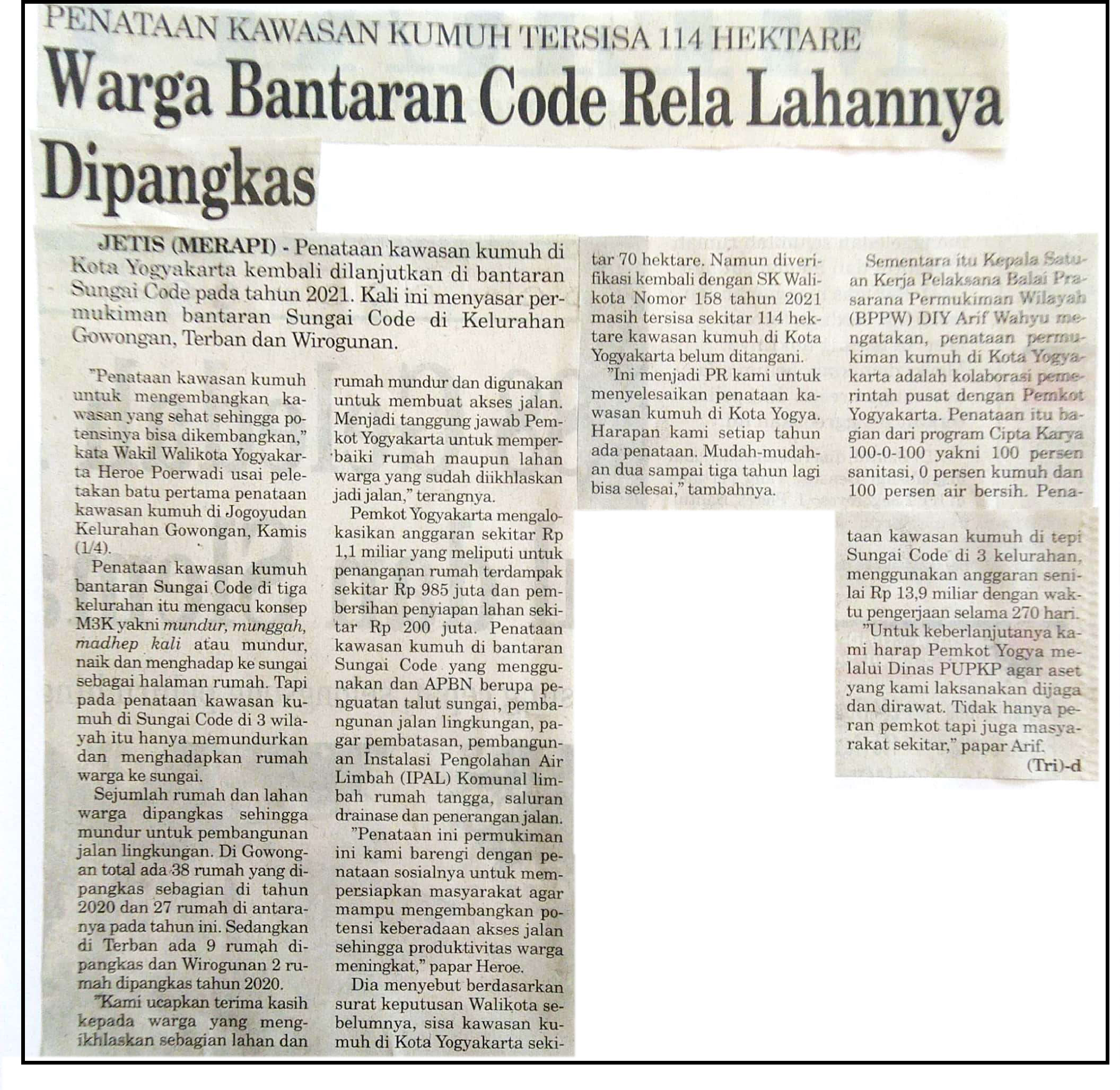 Kliping jogja terbaru