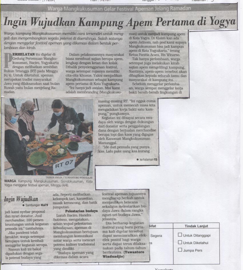 Kliping jogja terbaru
