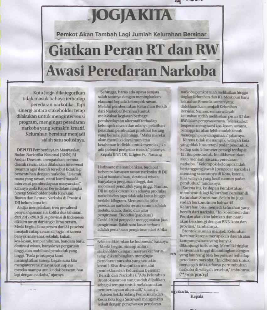 Kliping jogja terbaru