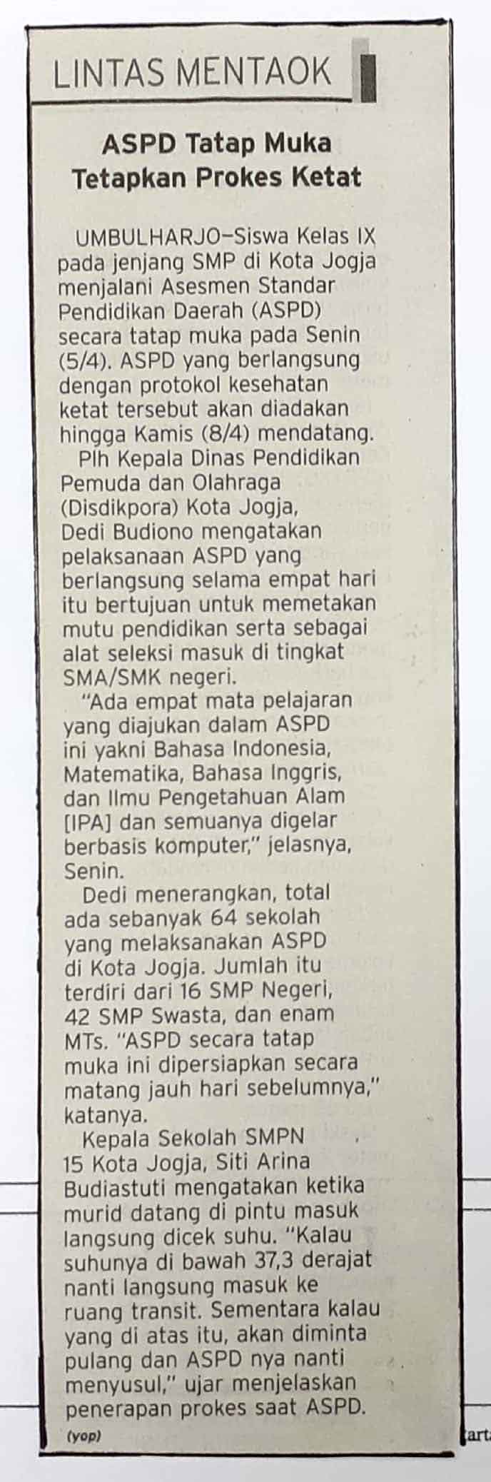 Kliping jogja terbaru