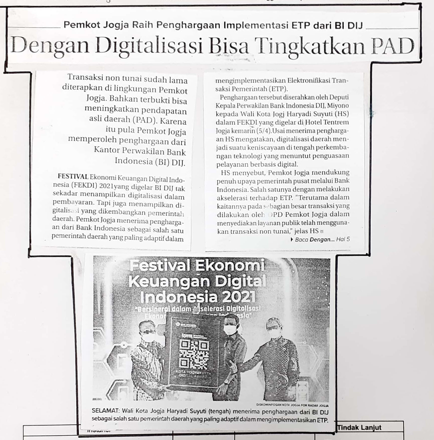 Kliping jogja terbaru