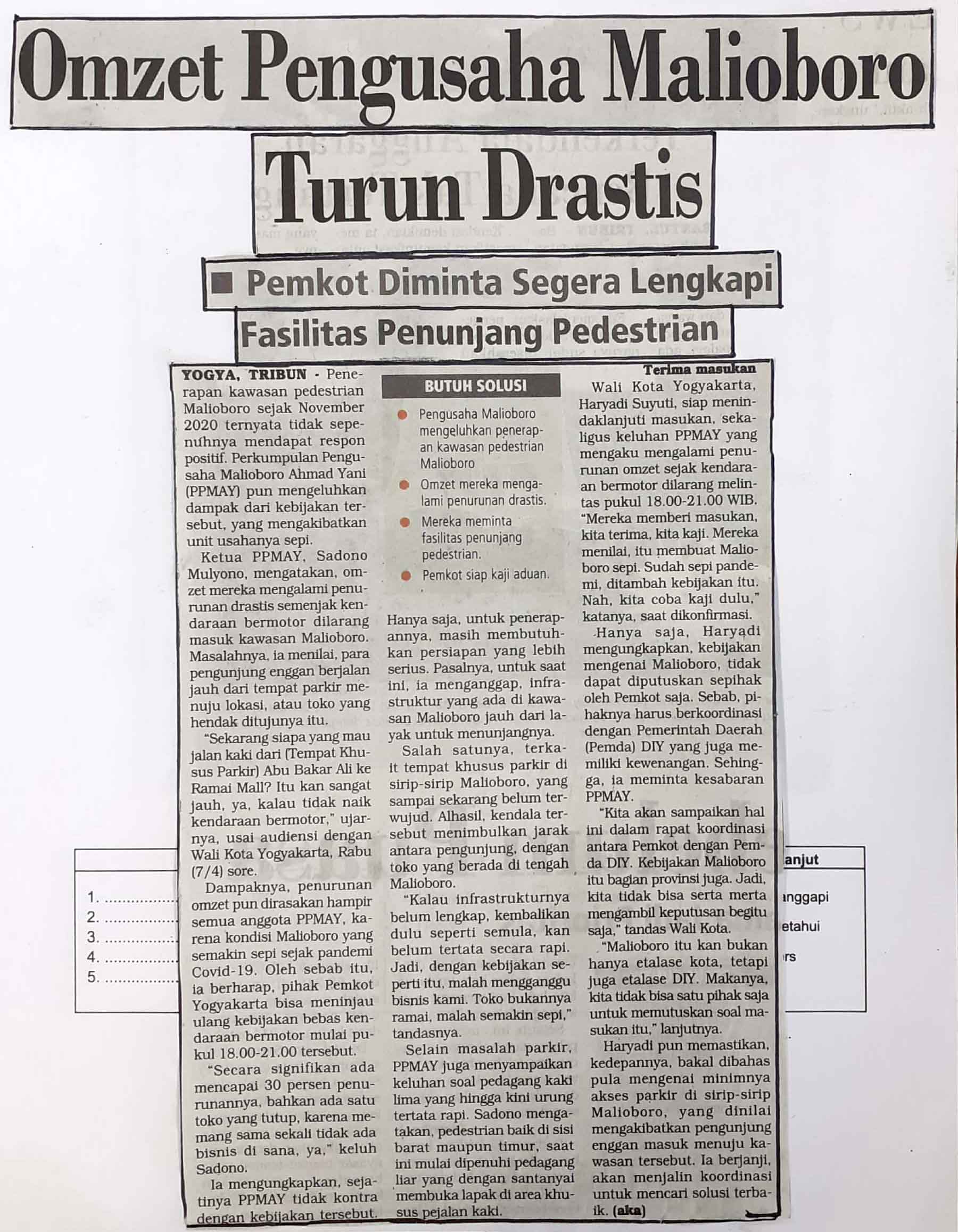 Kliping jogja terbaru