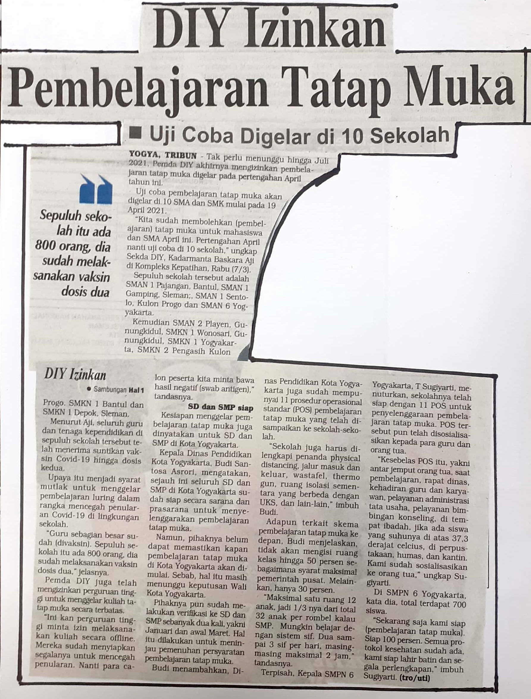 Kliping jogja terbaru