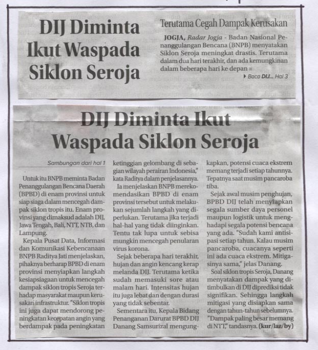 Kliping jogja terbaru