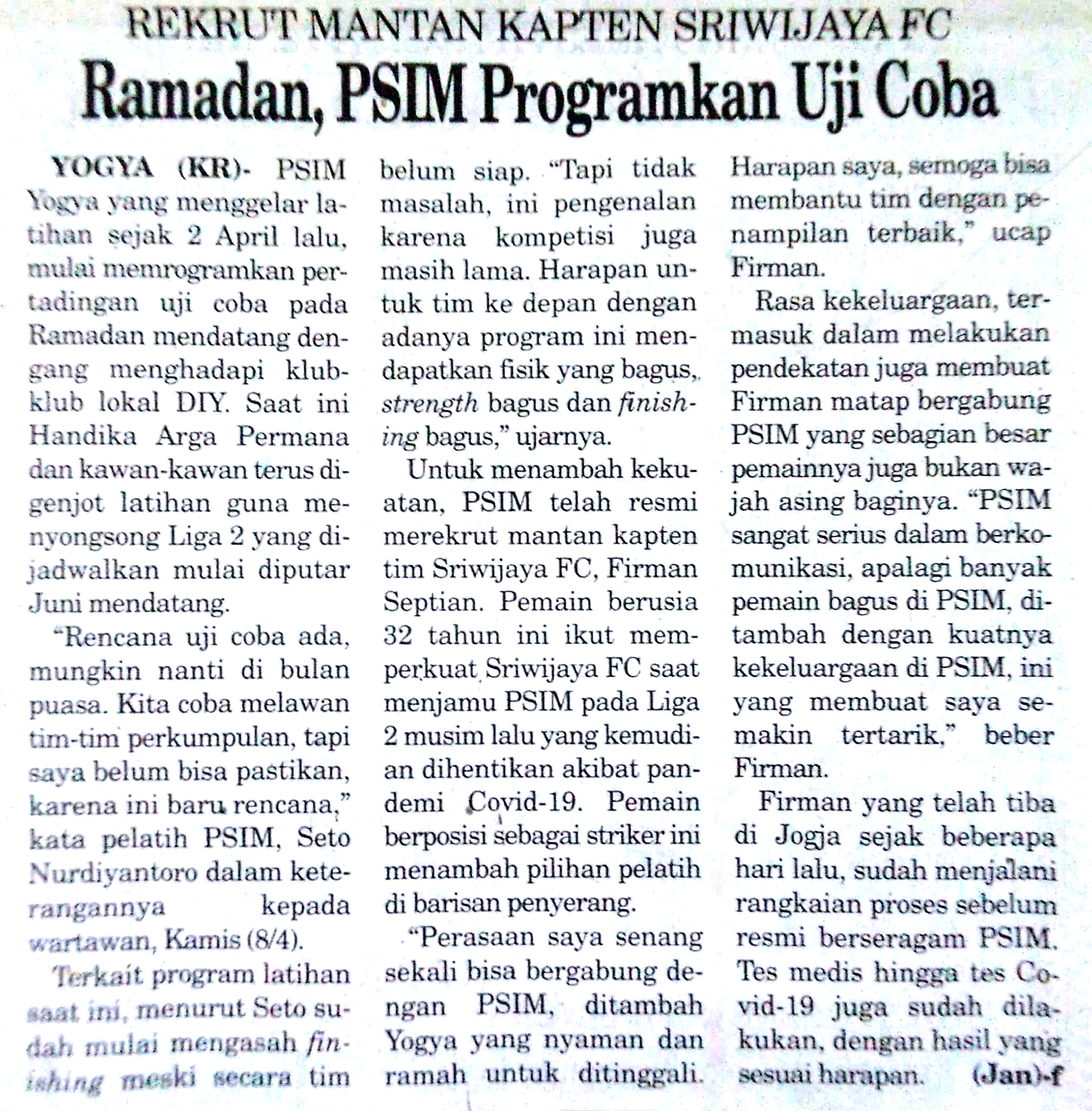 Kliping jogja terbaru