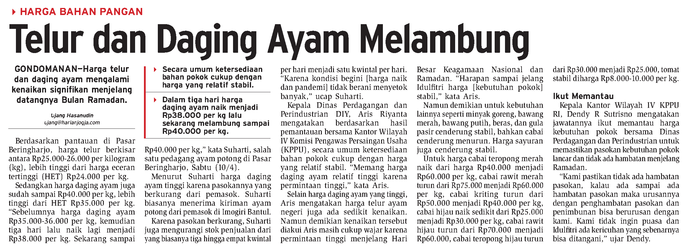 Kliping jogja terbaru
