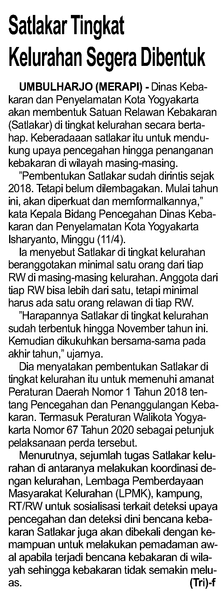 Kliping jogja terbaru
