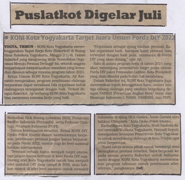 Kliping jogja terbaru