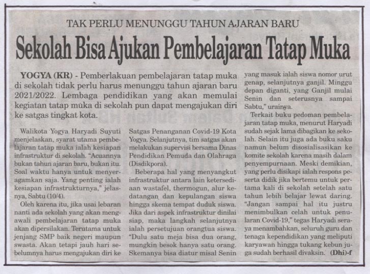 Kliping jogja terbaru