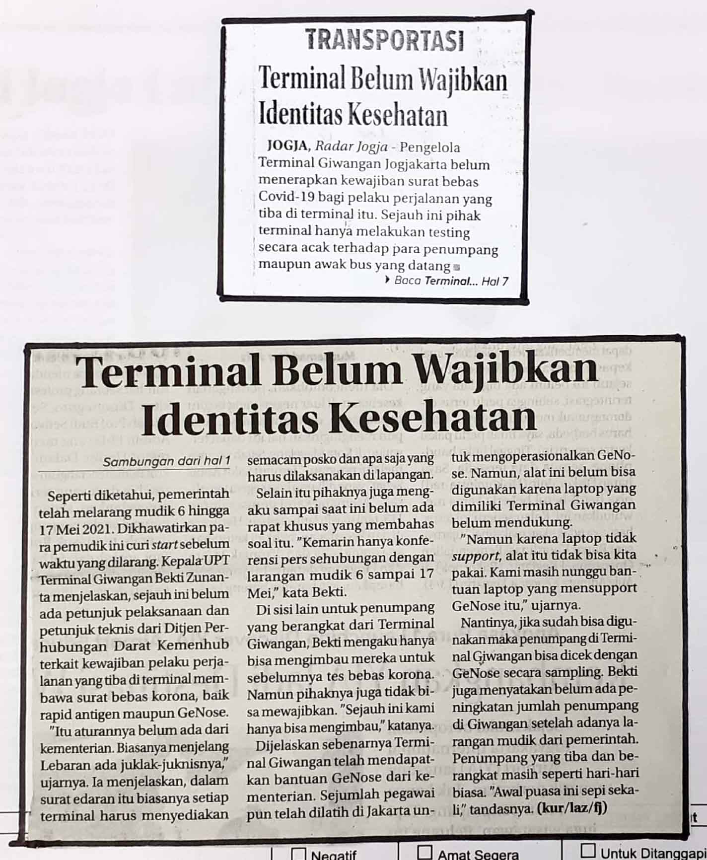 Kliping jogja terbaru
