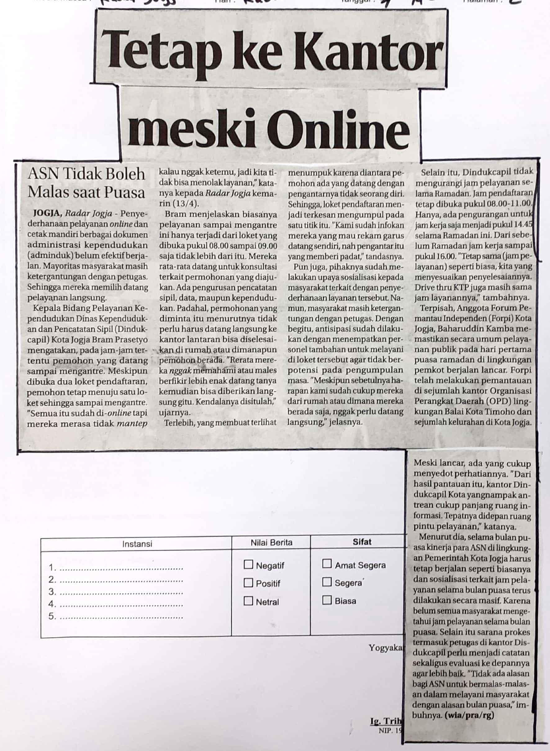 Kliping jogja terbaru