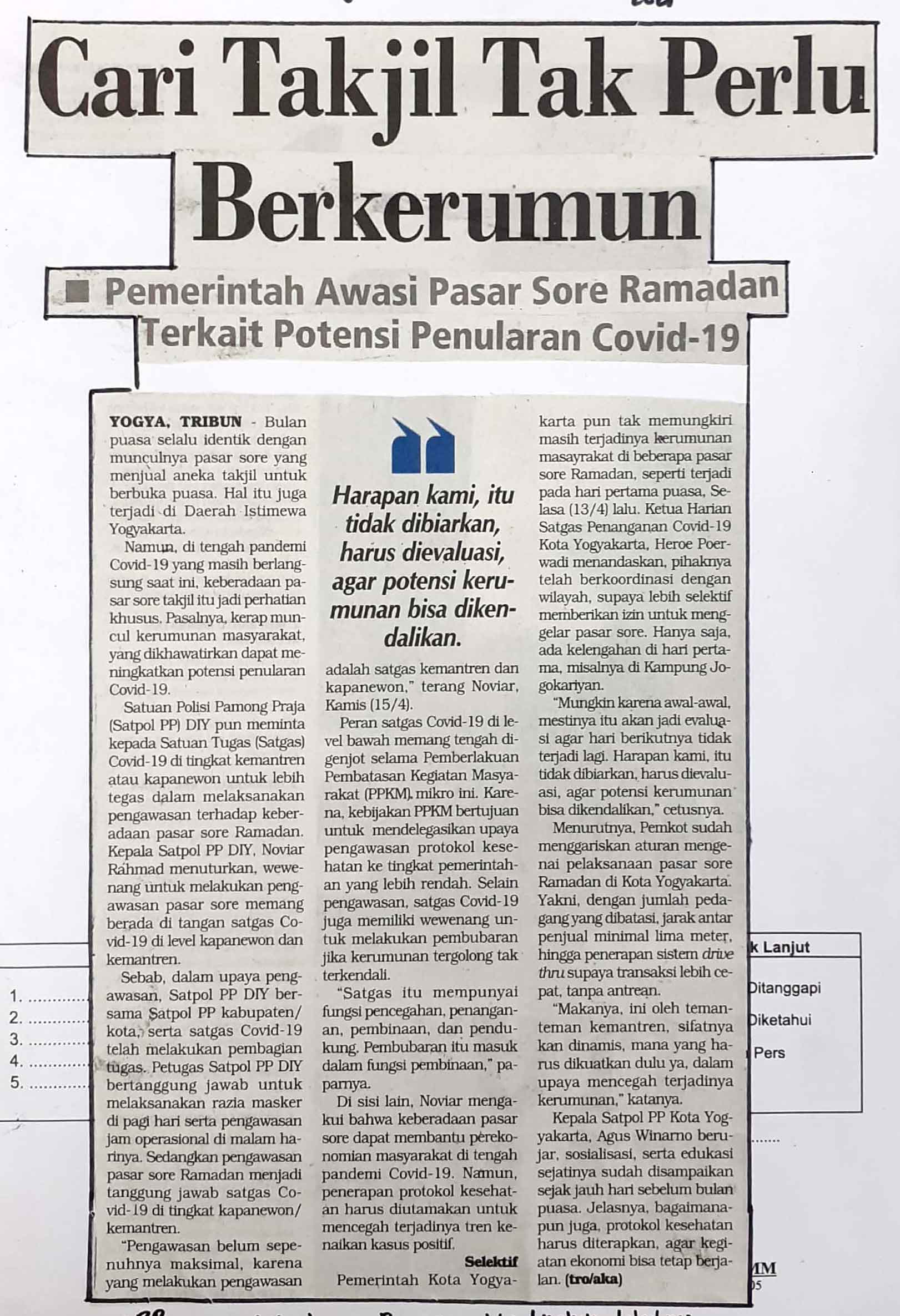 Kliping jogja terbaru