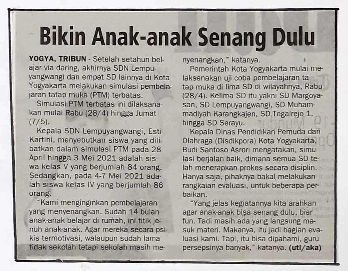 Kliping jogja terbaru