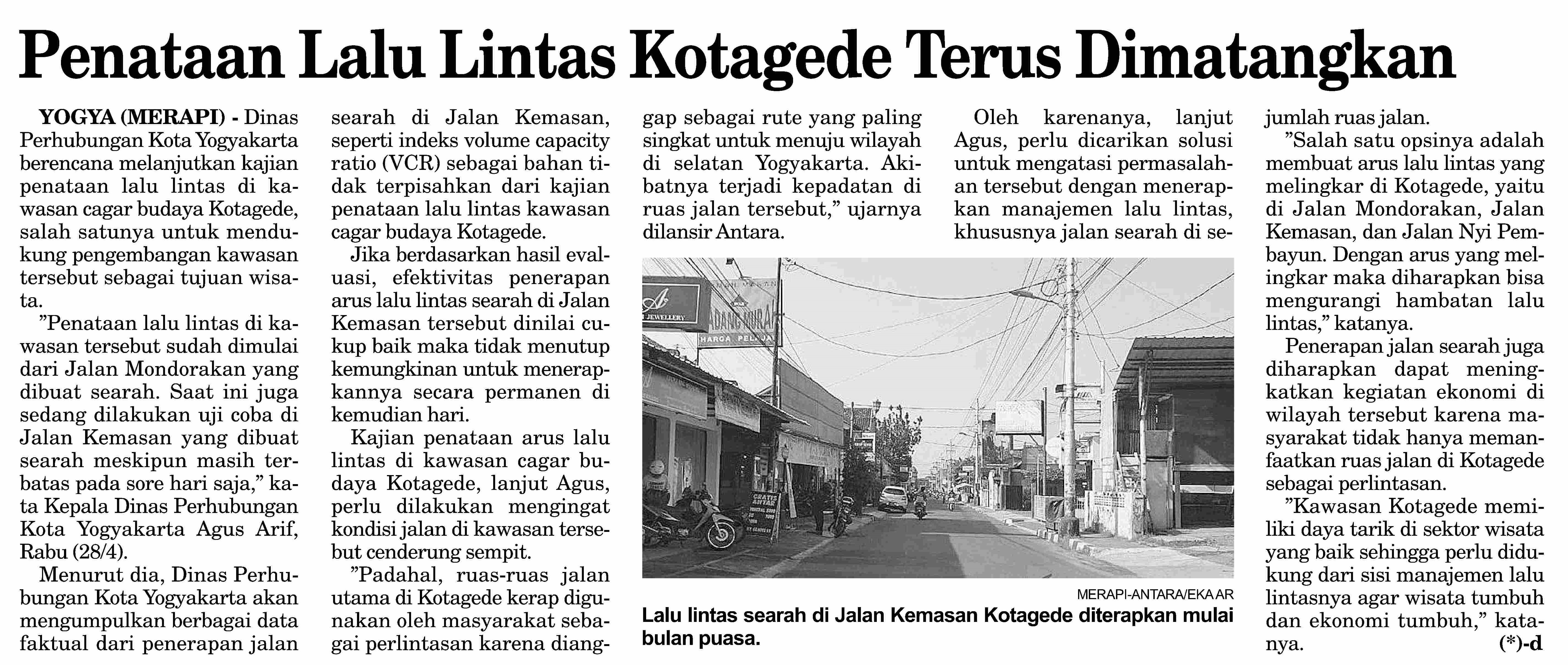 Kliping jogja terbaru
