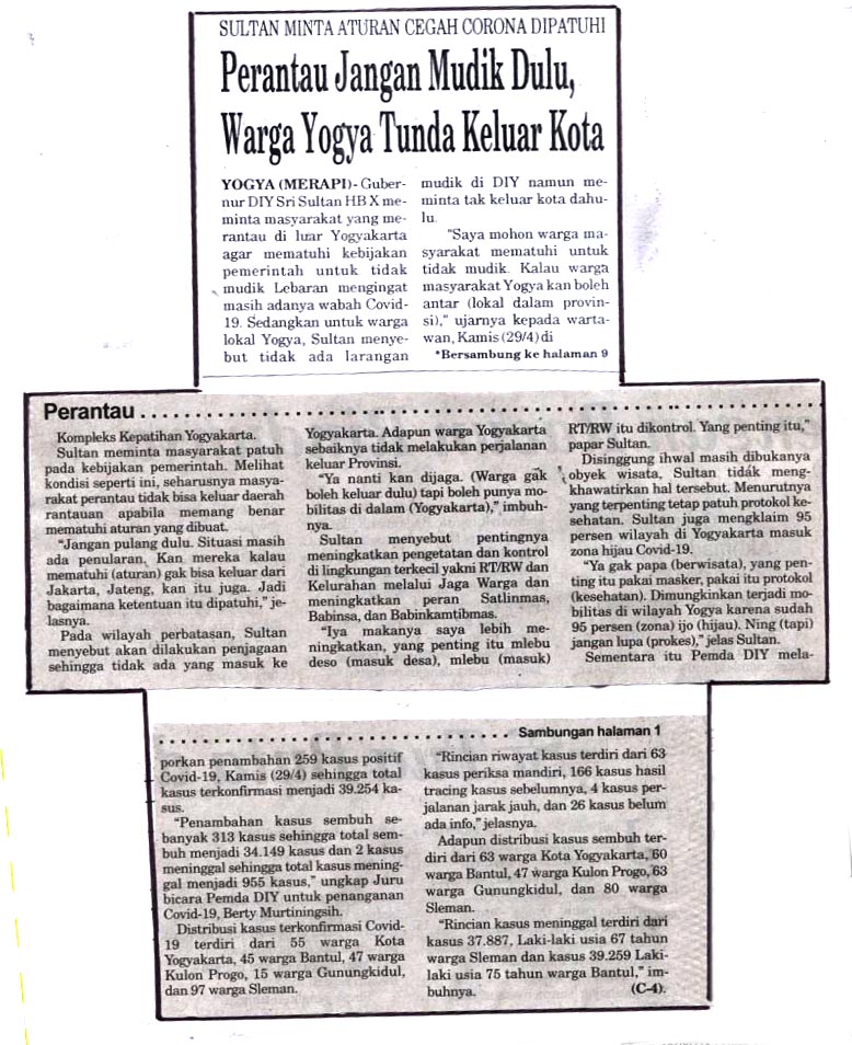 Kliping jogja terbaru