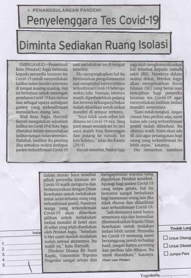 Kliping jogja terbaru
