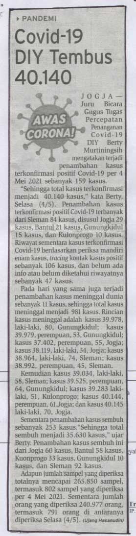 Kliping jogja terbaru