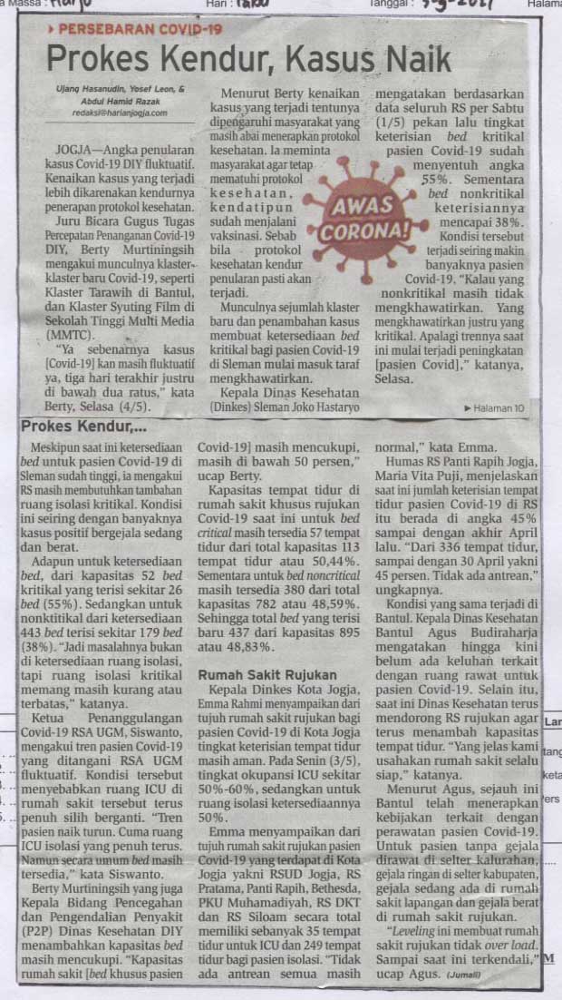 Kliping jogja terbaru