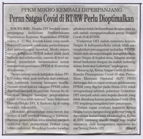 Kliping jogja terbaru
