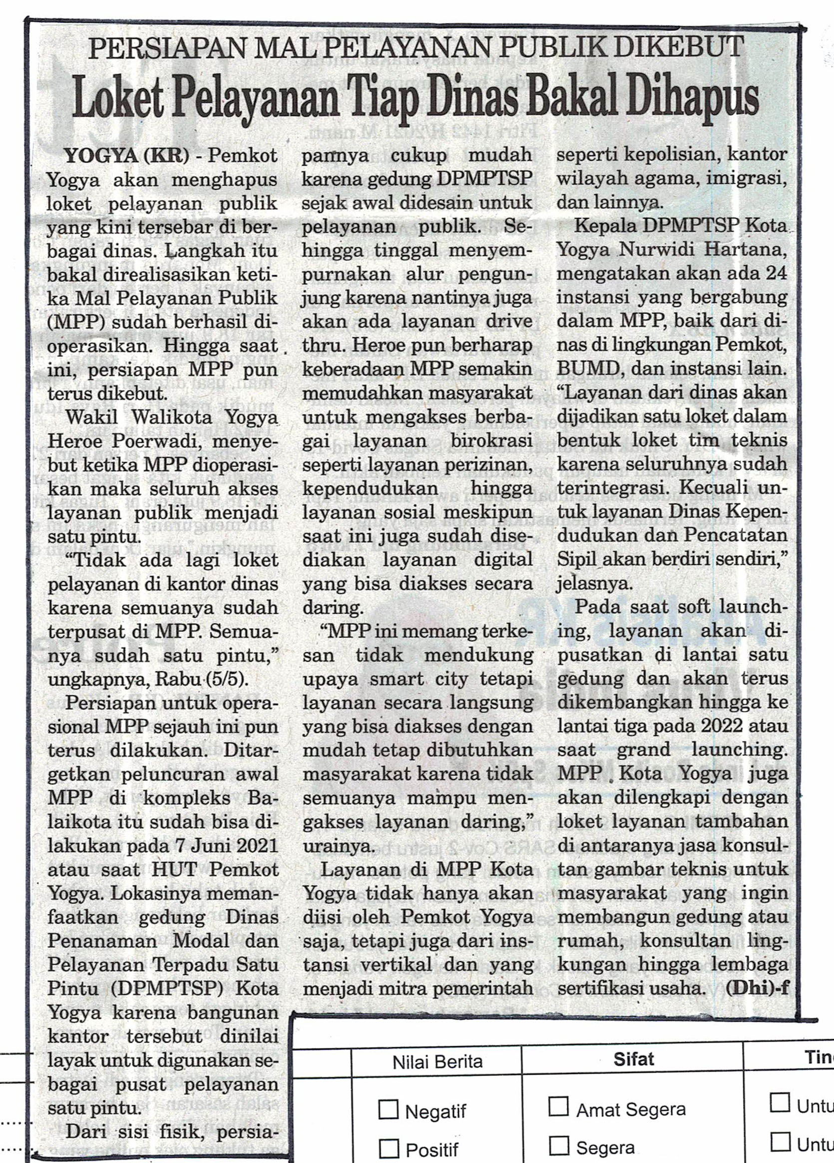 Kliping jogja terbaru