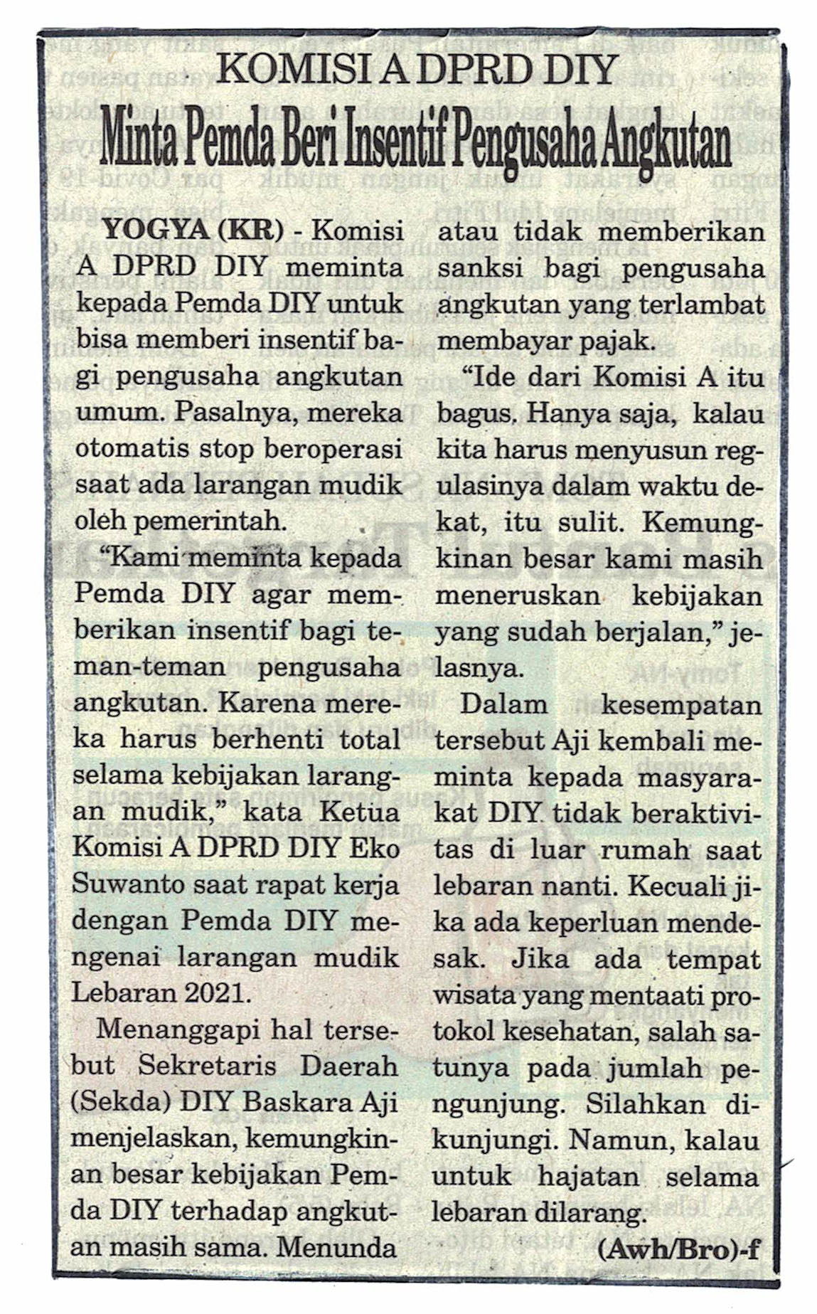 Kliping jogja terbaru