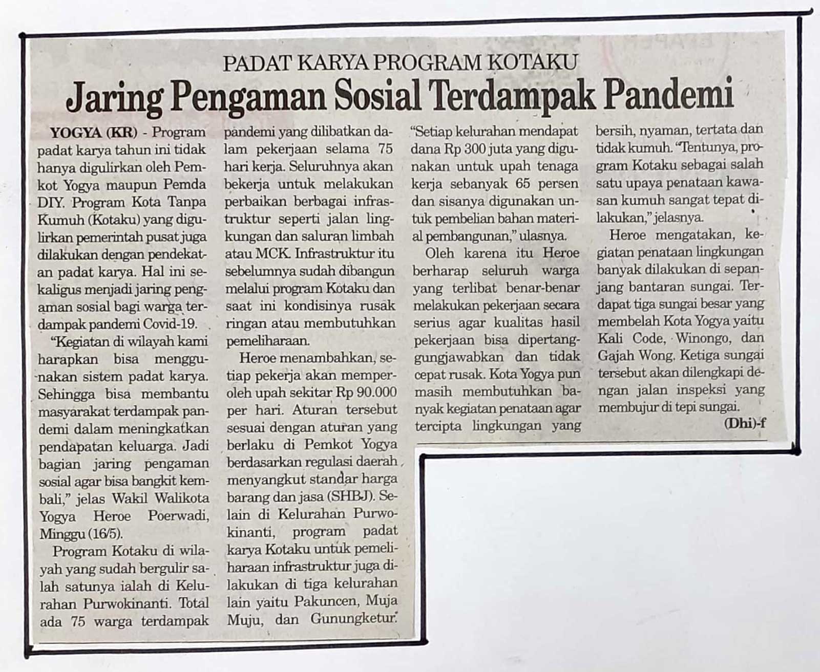 Kliping jogja terbaru