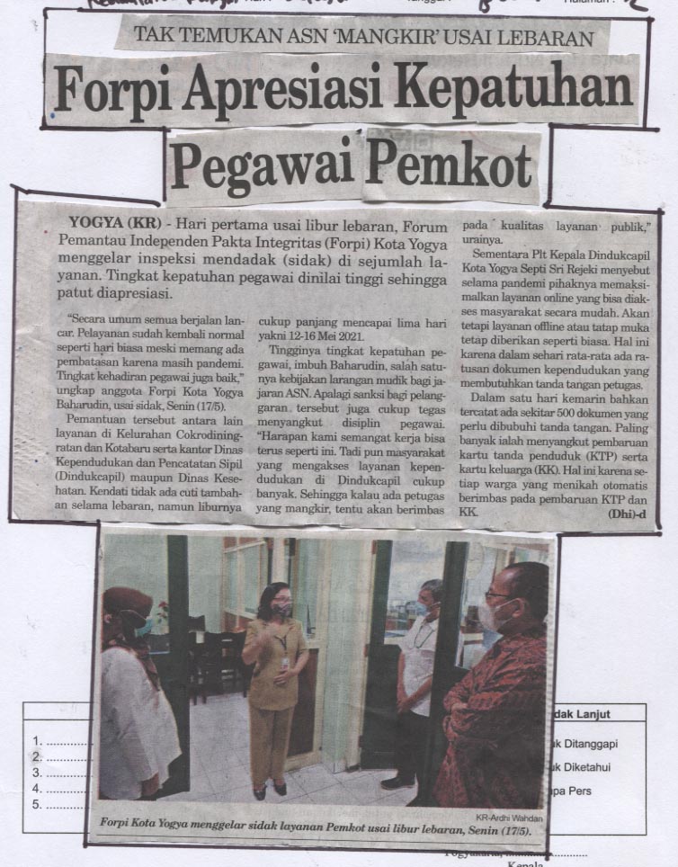 Kliping jogja terbaru